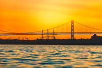 Bridge and boat