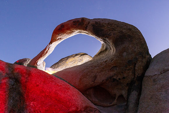 Red Mobius Arch
