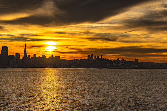 Sunset on the City